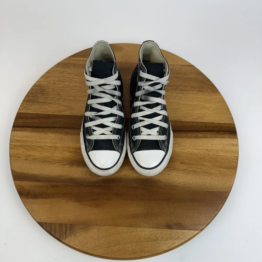 Big Kids Converse Chuck Taylor All Star Black‎ Canvas High Top sneakers Size 2 Y